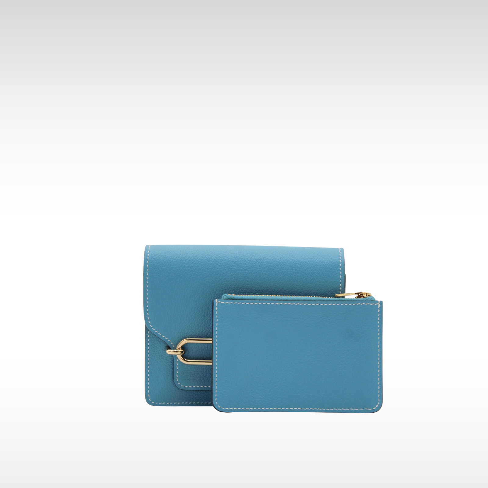 Roulis Slim Evercolor Blue Jean Wallet