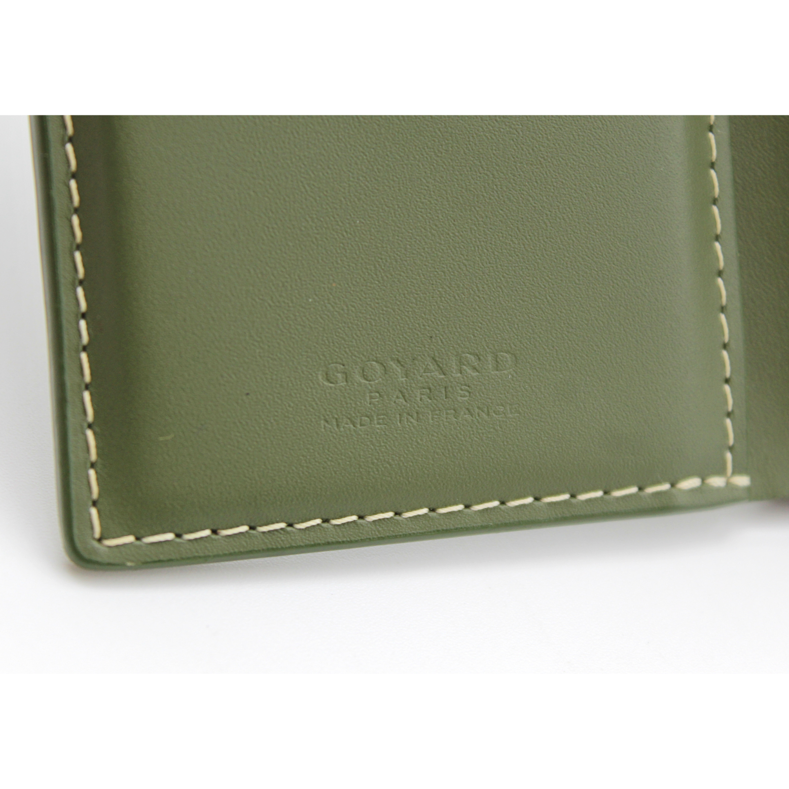Saint Pierre Khaki Card Case