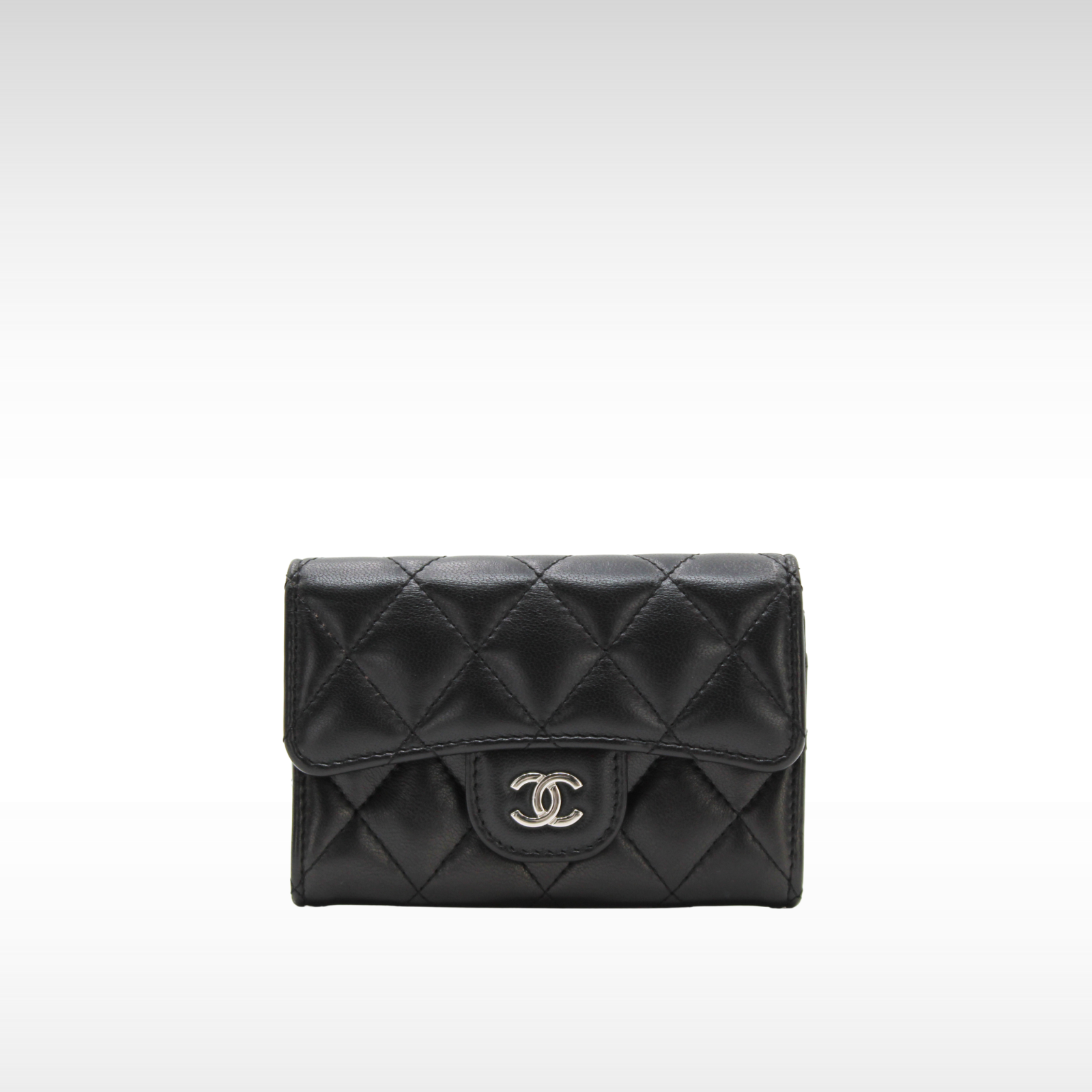 Timeless Classic Lamb Black Card Case