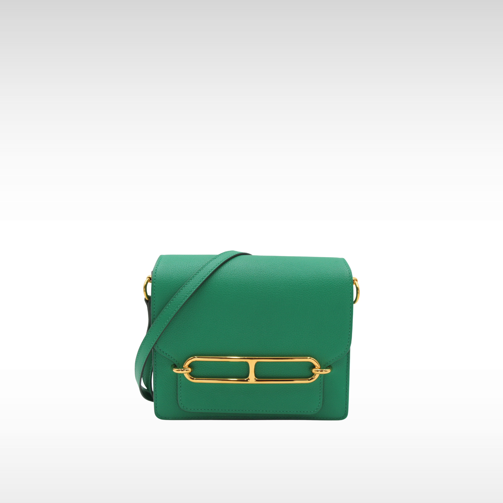 Roulis Mini Evercolor Vert Vertigo Shoulder Bag