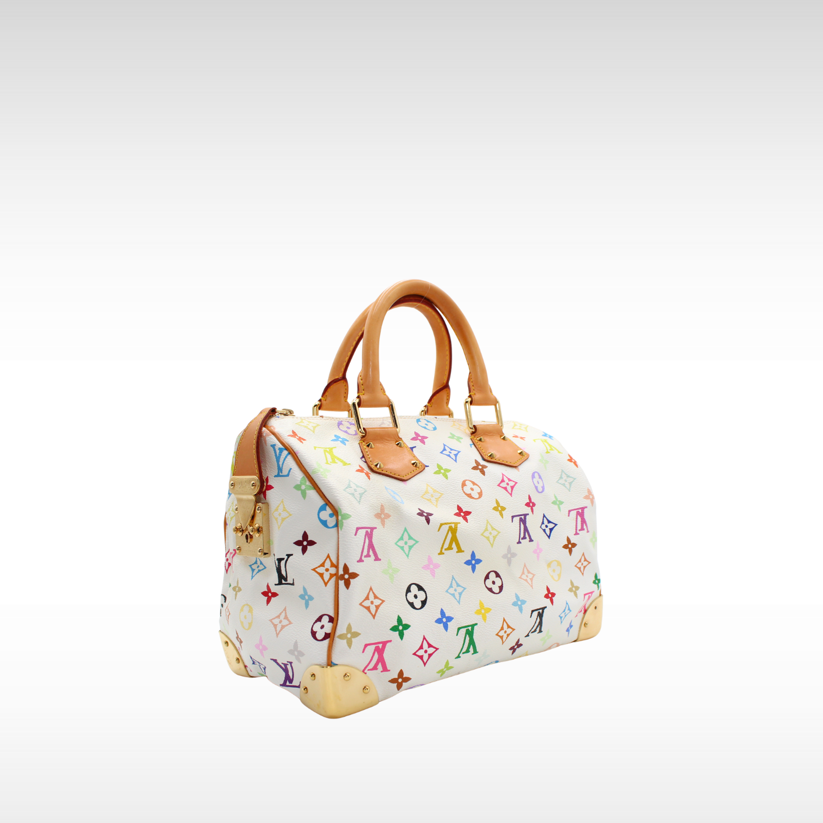 Speedy 30 Monogram Multicolor Handbag