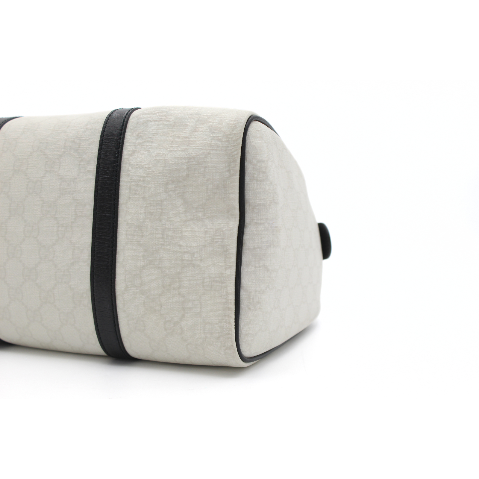 GG-Supreme Coated Canvas White Handbag