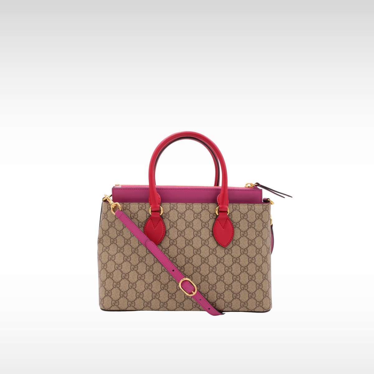 Linea A GG-Supreme Coated Canvas Handbag