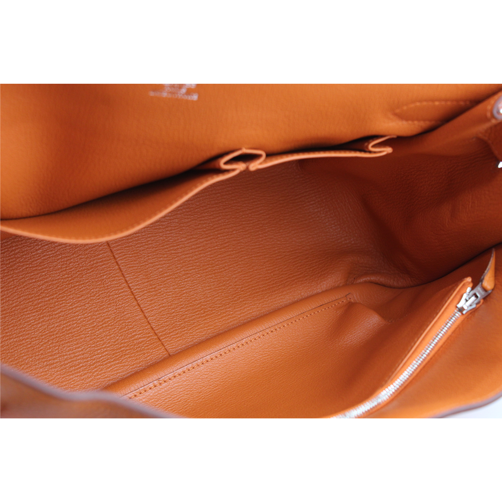 Jypsiere 34 Taurillon Clemence Orange Crossbody Bag
