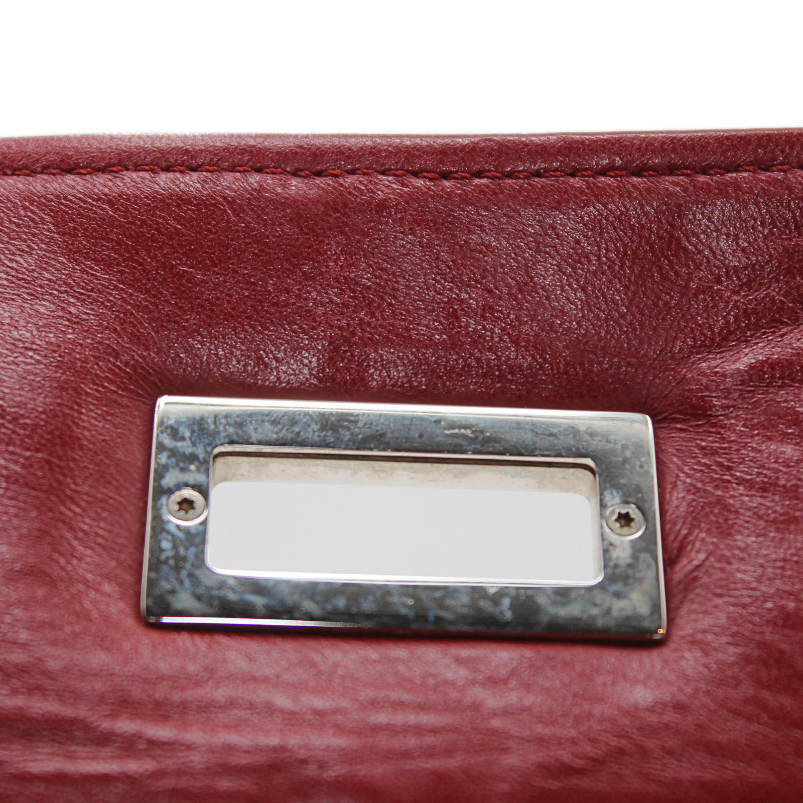 2.55 East West Lamb Shoulder Bag
