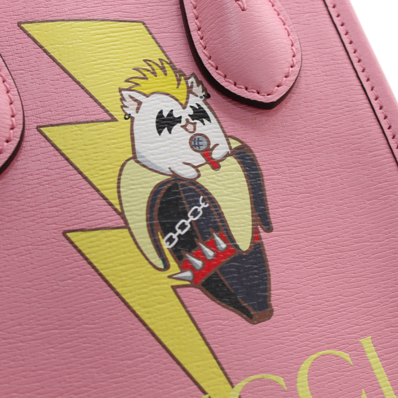 Mini Bananya Pink Calf Handbag