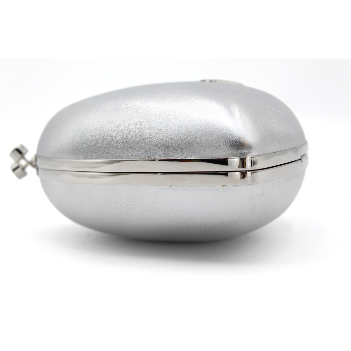 Love Box Calf Silver Shoulder Bag