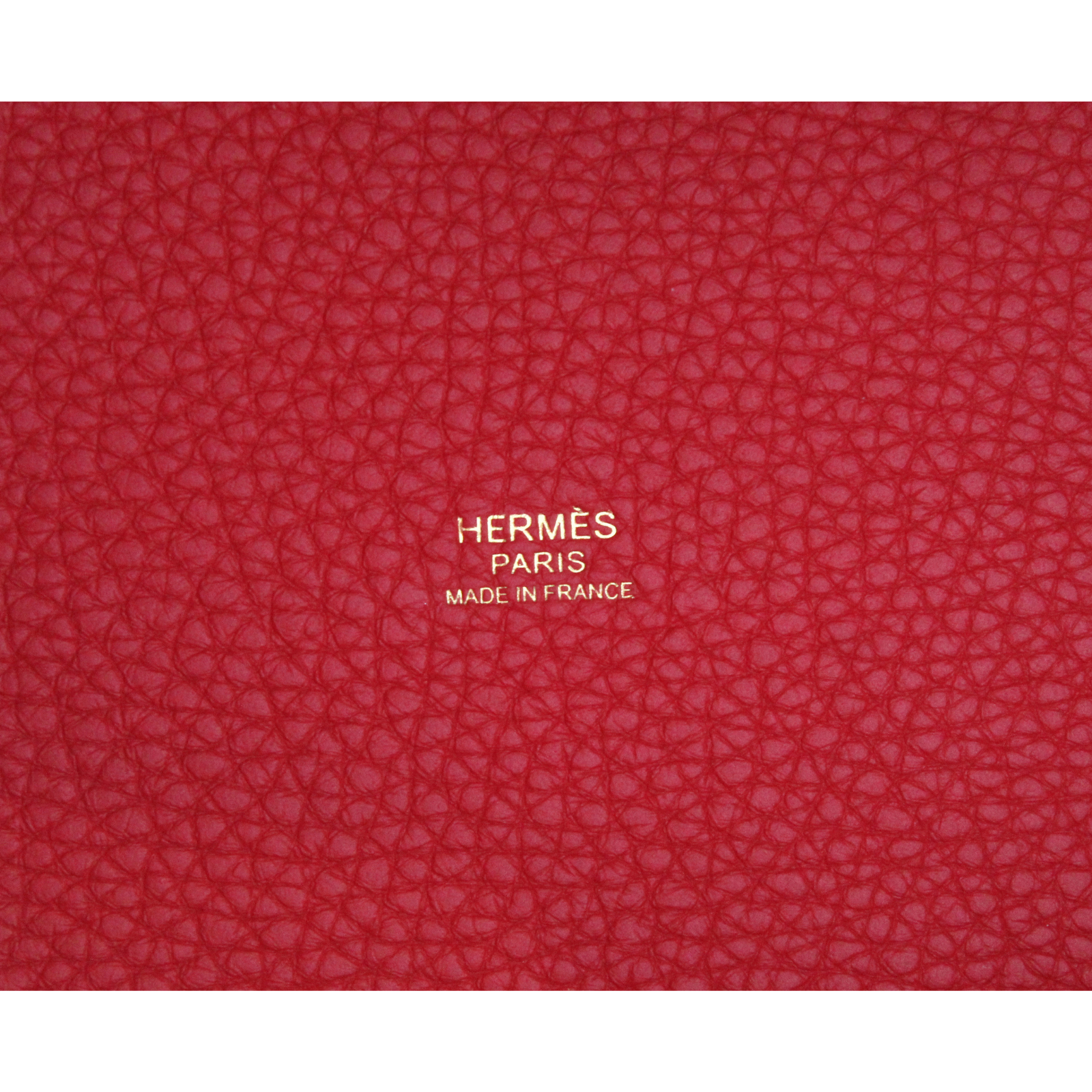 Picotin Lock 18 Taurillon Clemence Rouge De Coeur Handbag