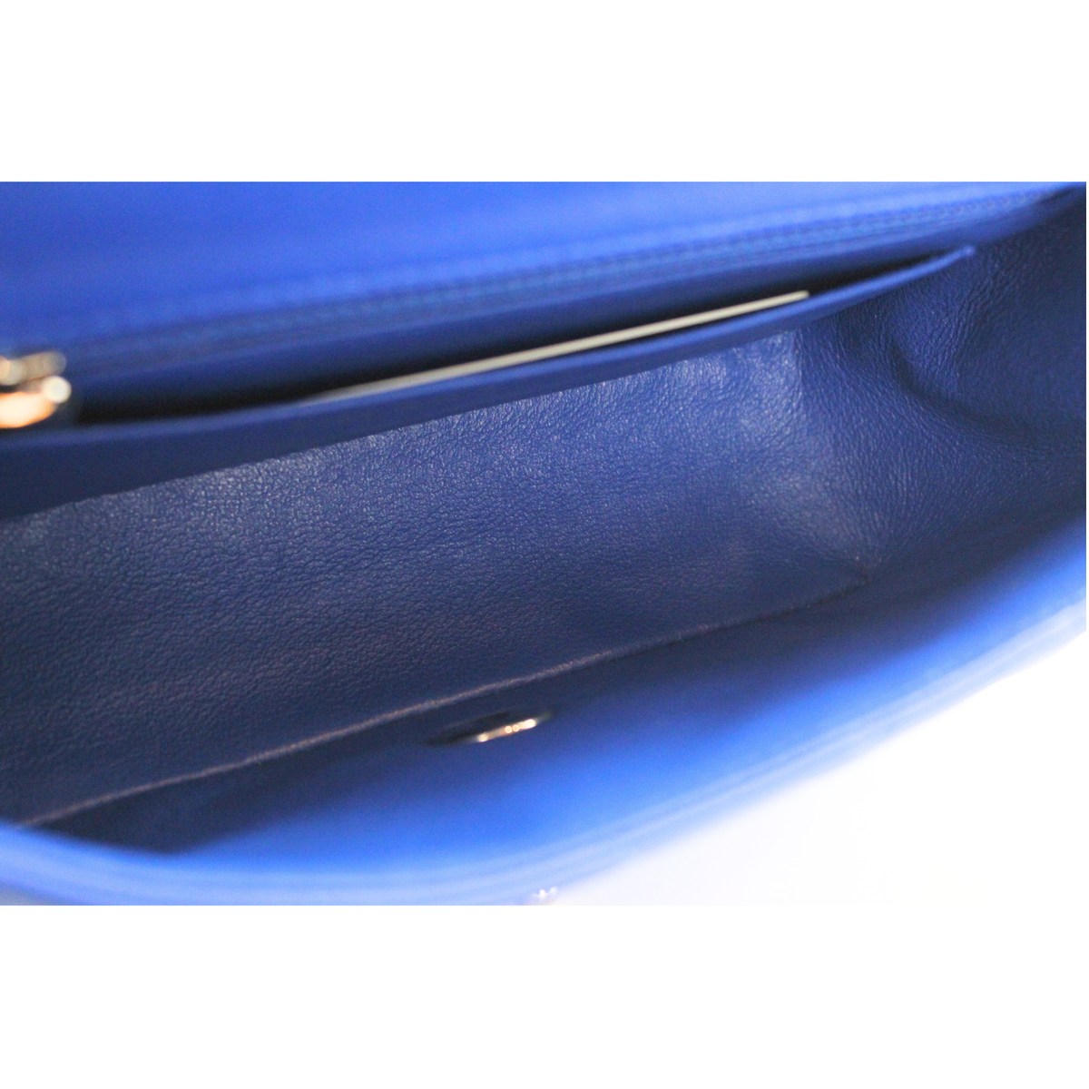 Classic Mini Lamb Blue Crossbody Bag