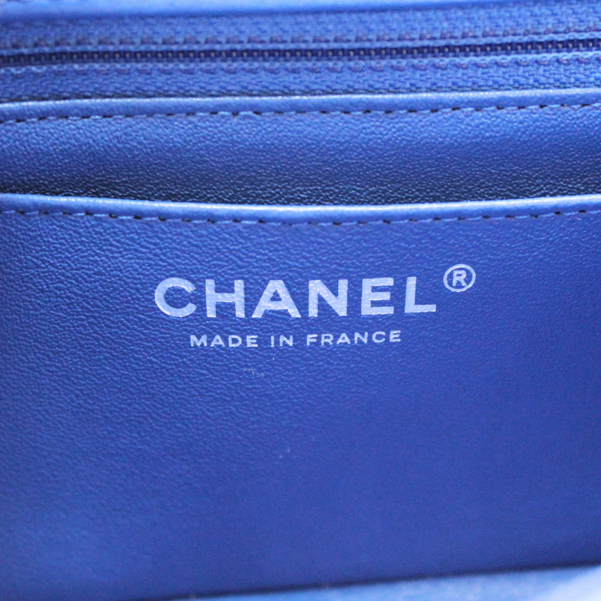 Classic Mini Lamb Blue Crossbody Bag