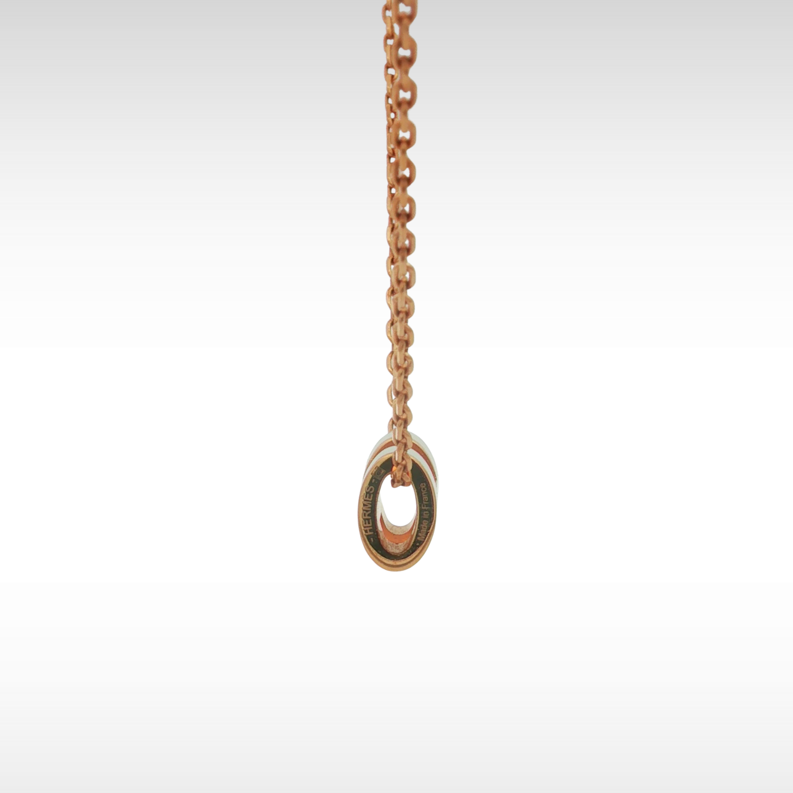 Pop H Mini Metal Vert Fizz Necklace