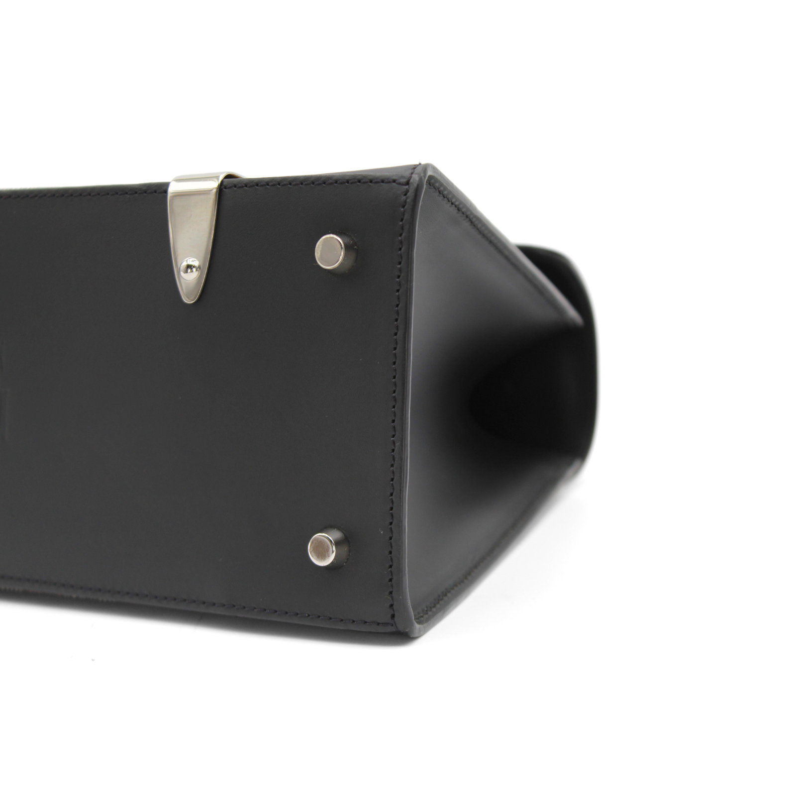 Saigon PM Coated Canvas Black Handbag
