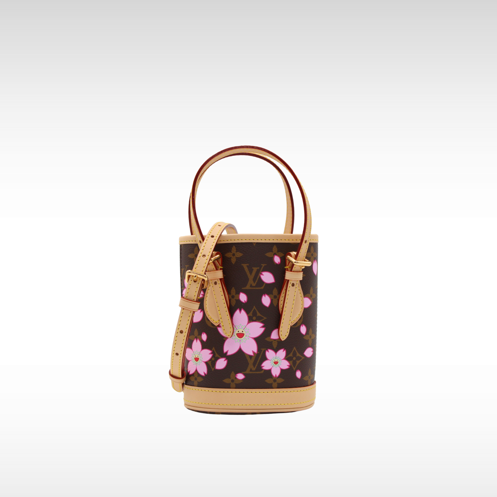 Bucket LV x Takashi Murakami Handbag