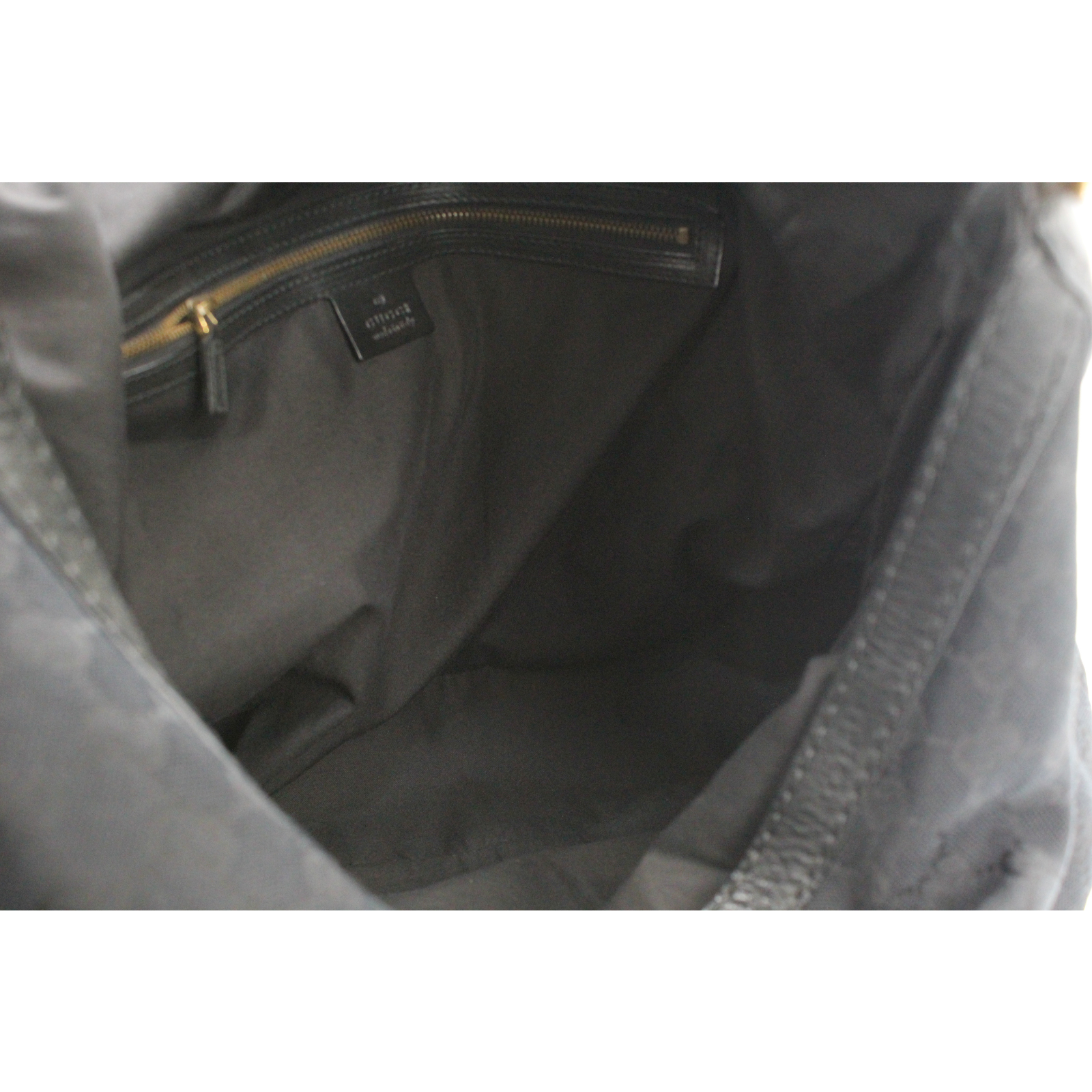 Jockey Hobo Large GG-Canvas Shoulder Bag