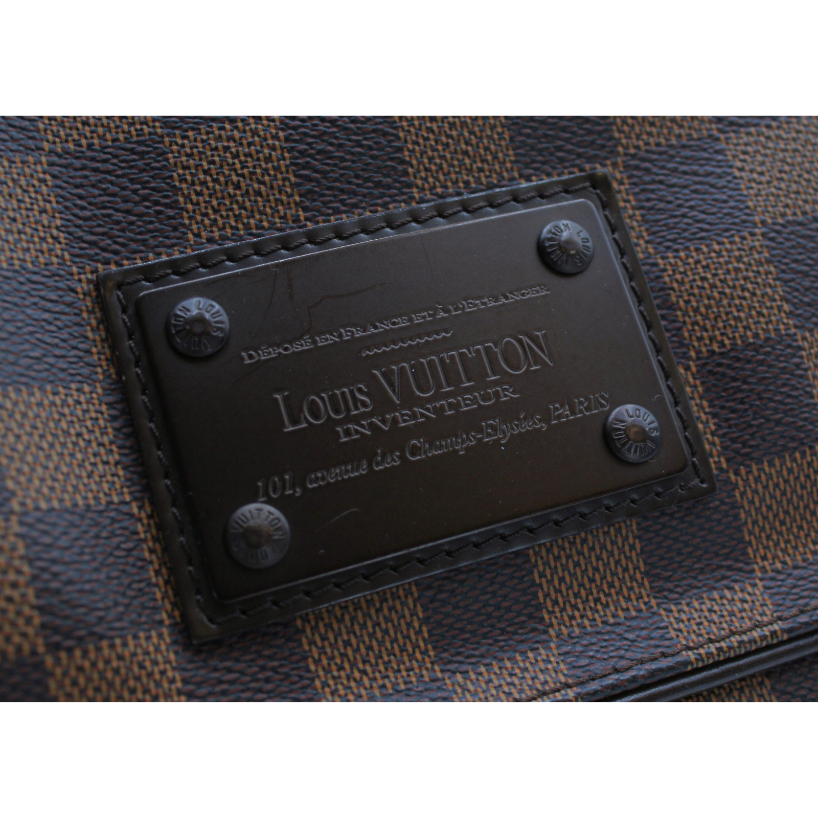 Brooklyn PM Damier Crossbody Bag