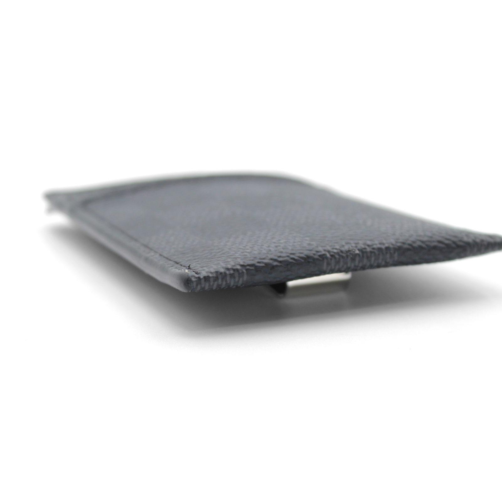 Pince Damier Graphite Card Case