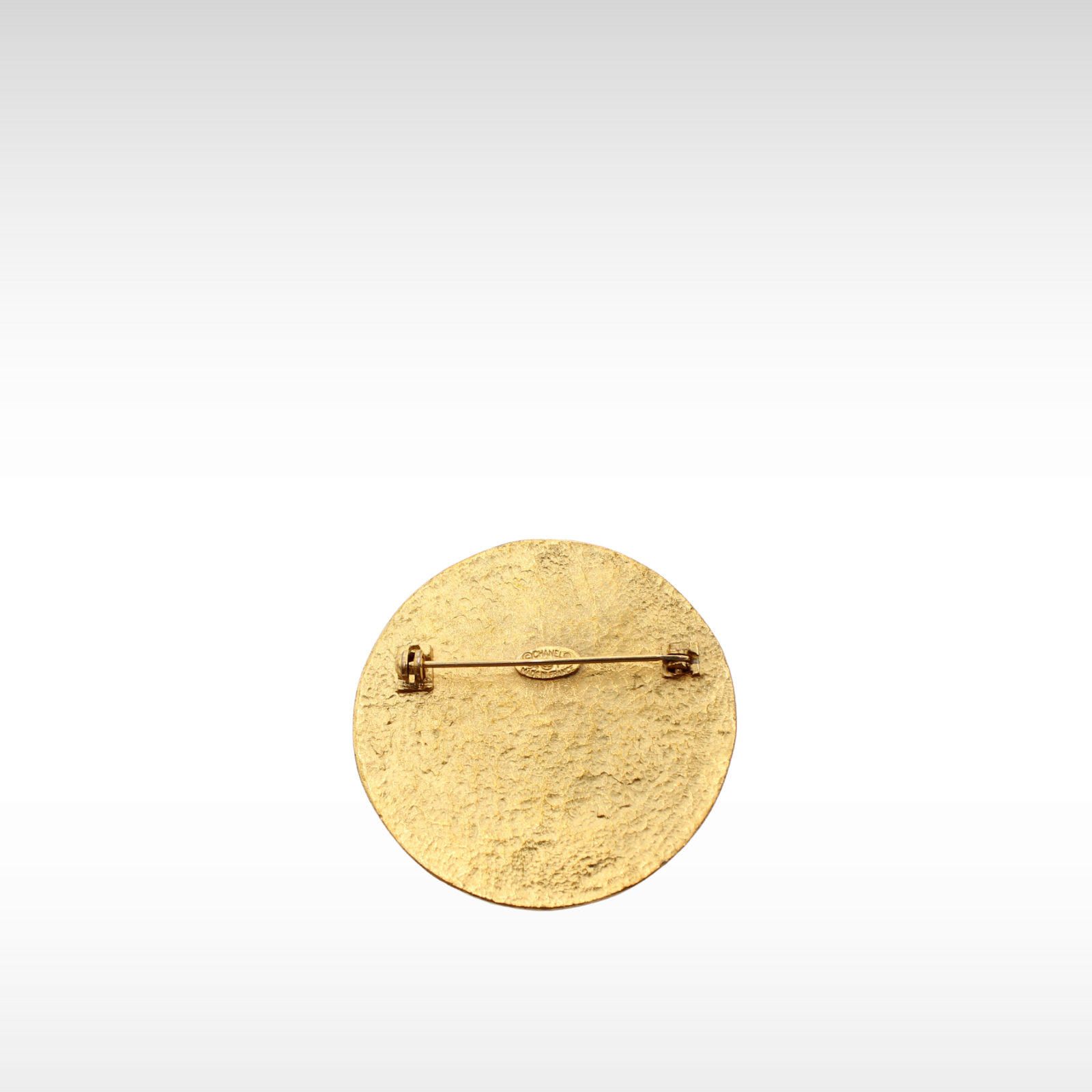 Brass Gold Brooch