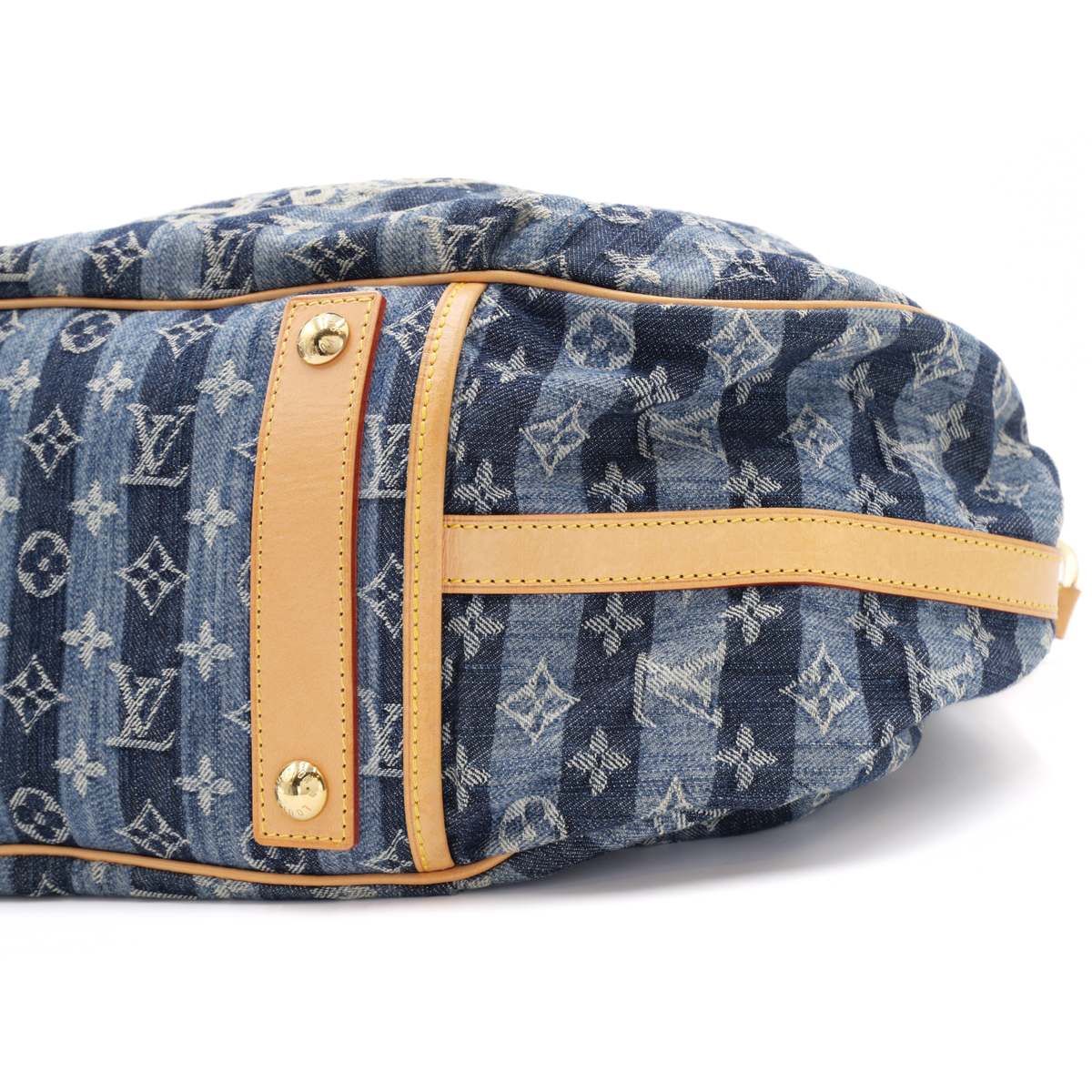 Cabas Raye GM Monogram Denim Handbag