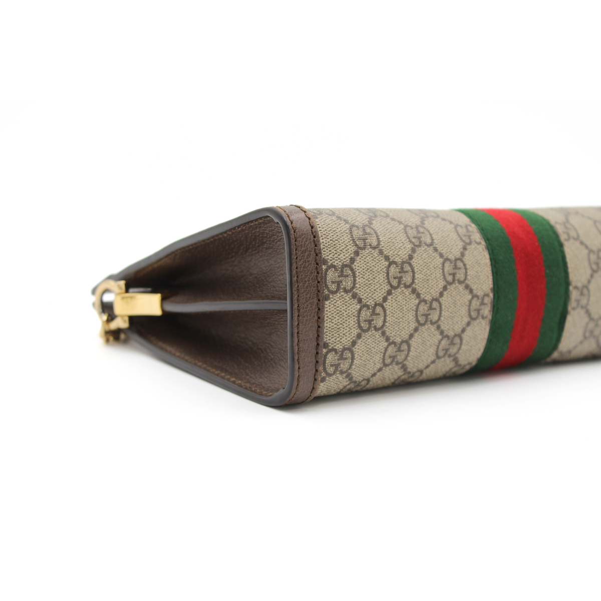 Ophidia Small GG-Supreme Coated Canvas Shoulder Bag