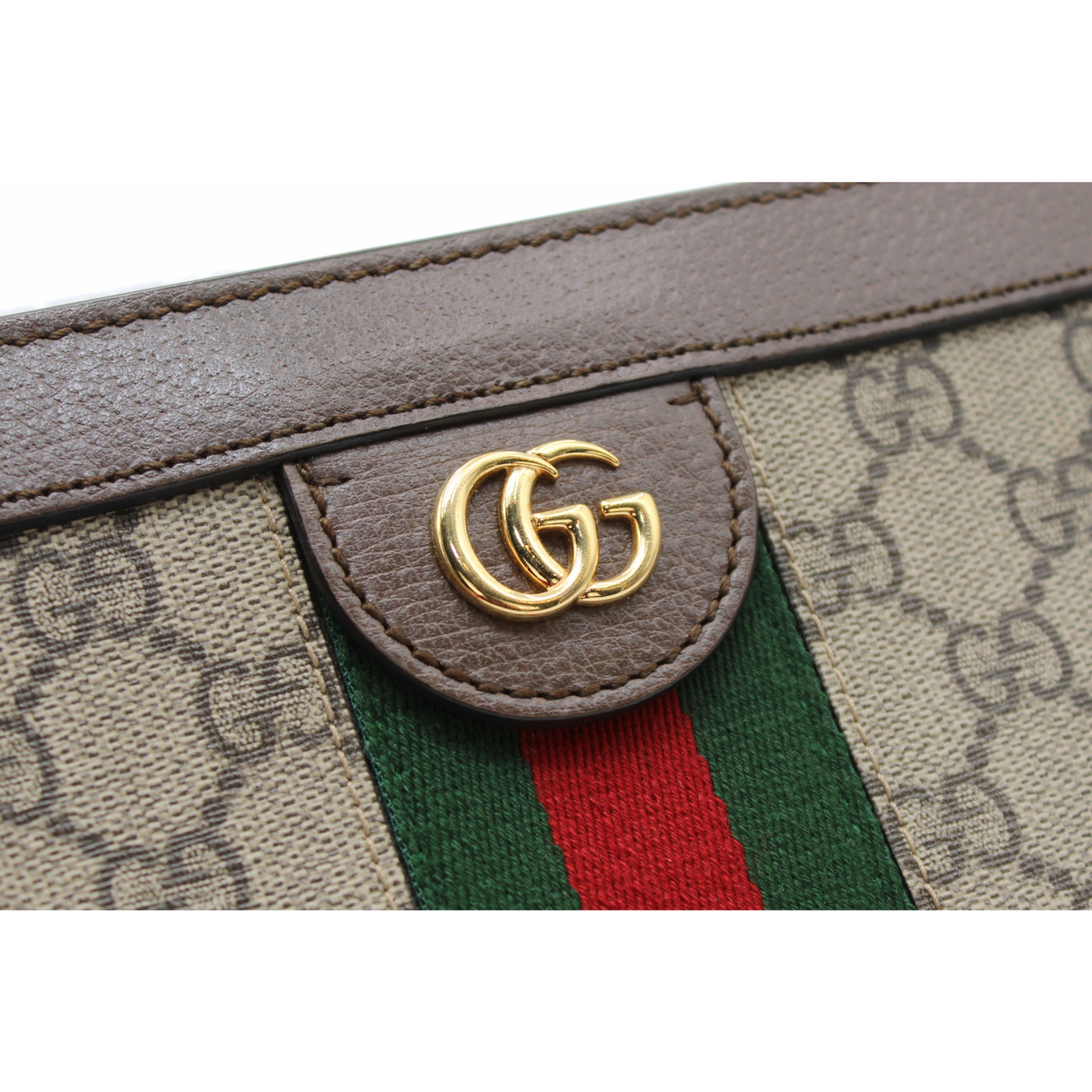 Ophidia Small GG-Supreme Coated Canvas Shoulder Bag