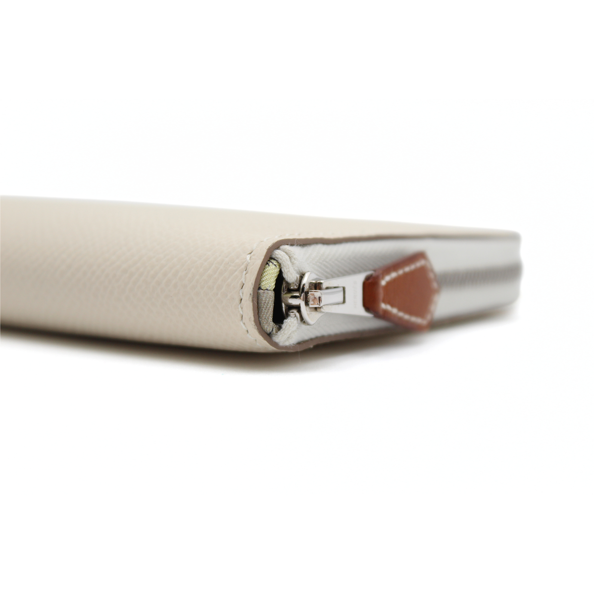 Silk In Classic Zodiac Epsom Craie Wallet