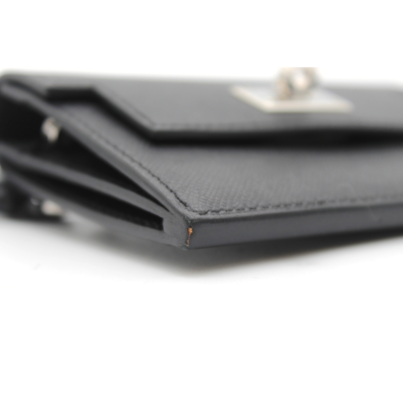 Kelly Pocket Slim Madame Black Wallet