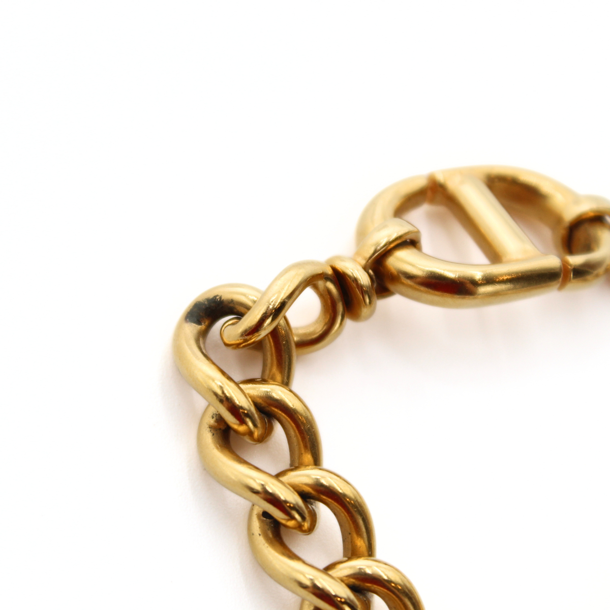 CD Navy Metal Bracelet