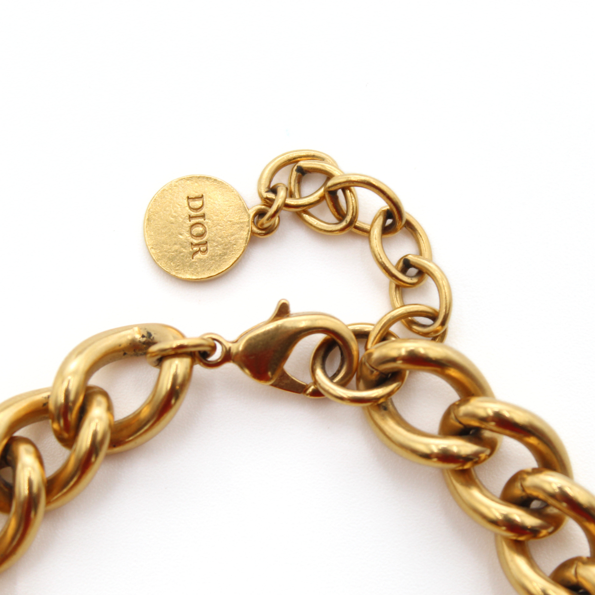 CD Navy Metal Bracelet