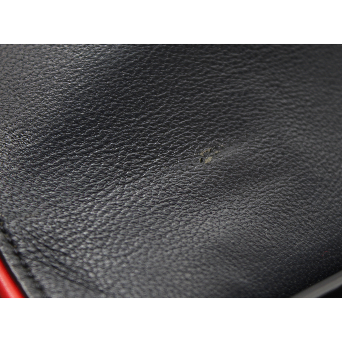 Trapeze Small Calf Navy + Red Handbag