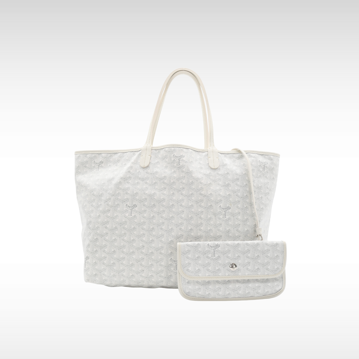 Saint Louis PM Coated Canvas Tote Bag