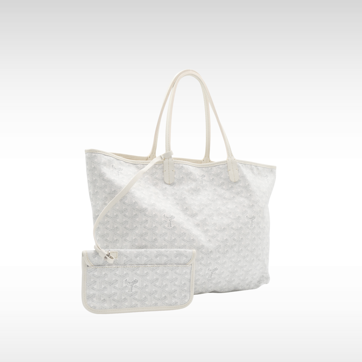 Saint Louis PM Coated Canvas Tote Bag