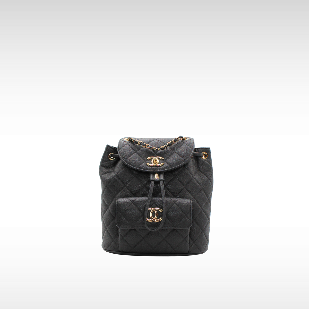 Duma Caviar Black Backpack