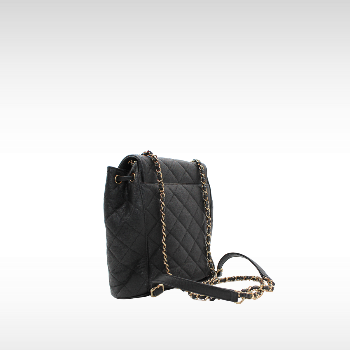 Duma Caviar Black Backpack