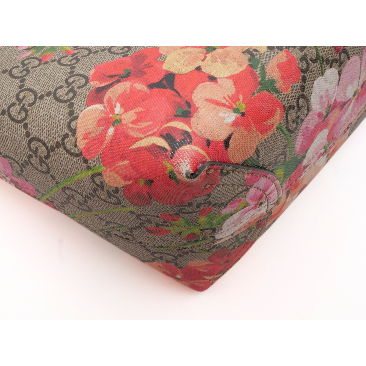 GG-Supreme Blooms Small Coated Canvas Tote Bag