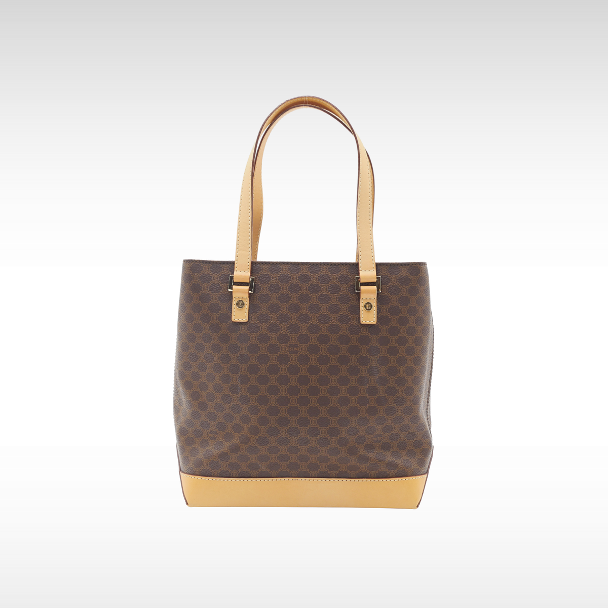 Macadam Coated Canvas Tote Bag