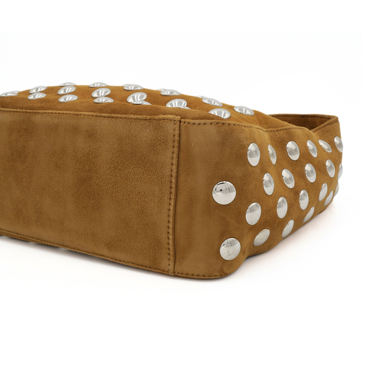 Elena Suede Shoulder Bag