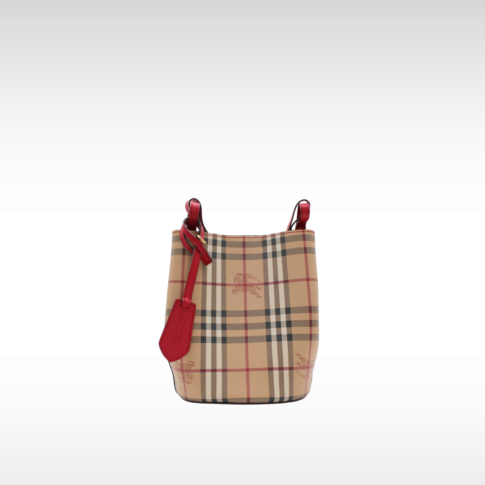 Lorne Small Haymarket Coated Canvas Shoulder Bag