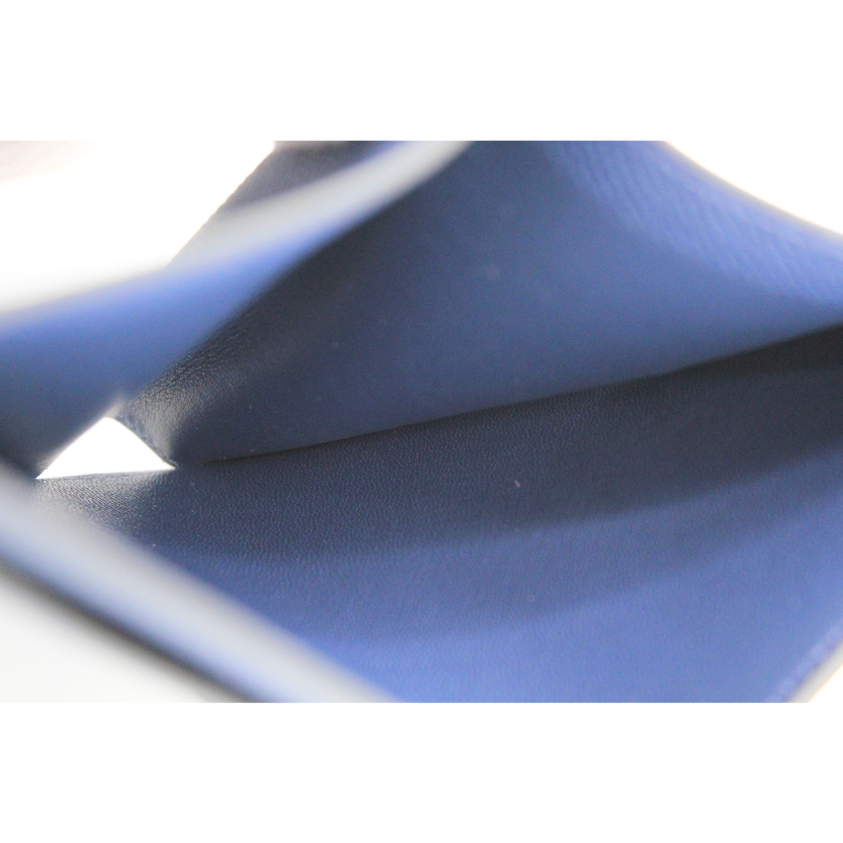 Bearn Compact Epsom Blue Navy Wallet