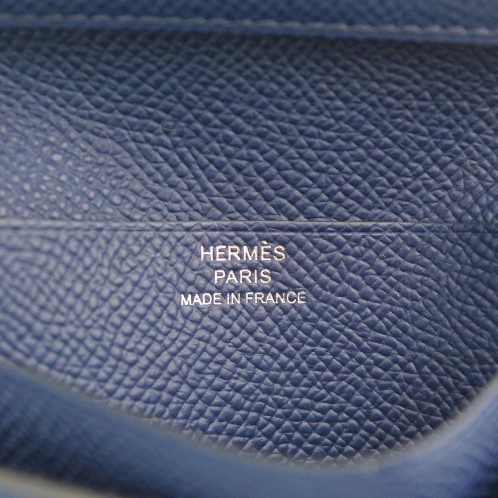 Bearn Compact Epsom Blue Navy Wallet