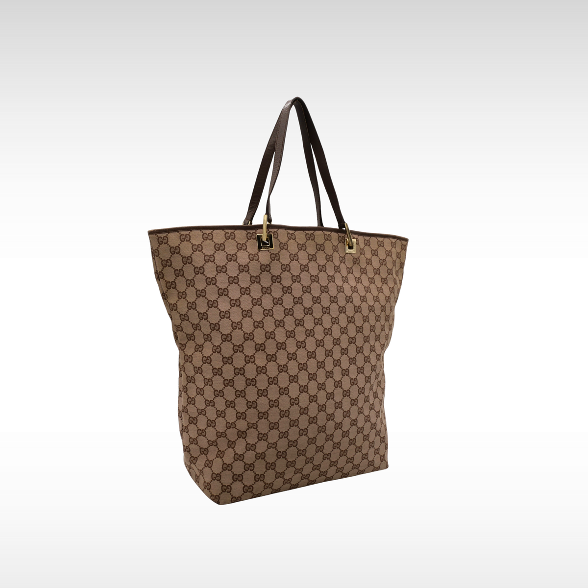 GG-Canvas Canvas Shoulder Bag