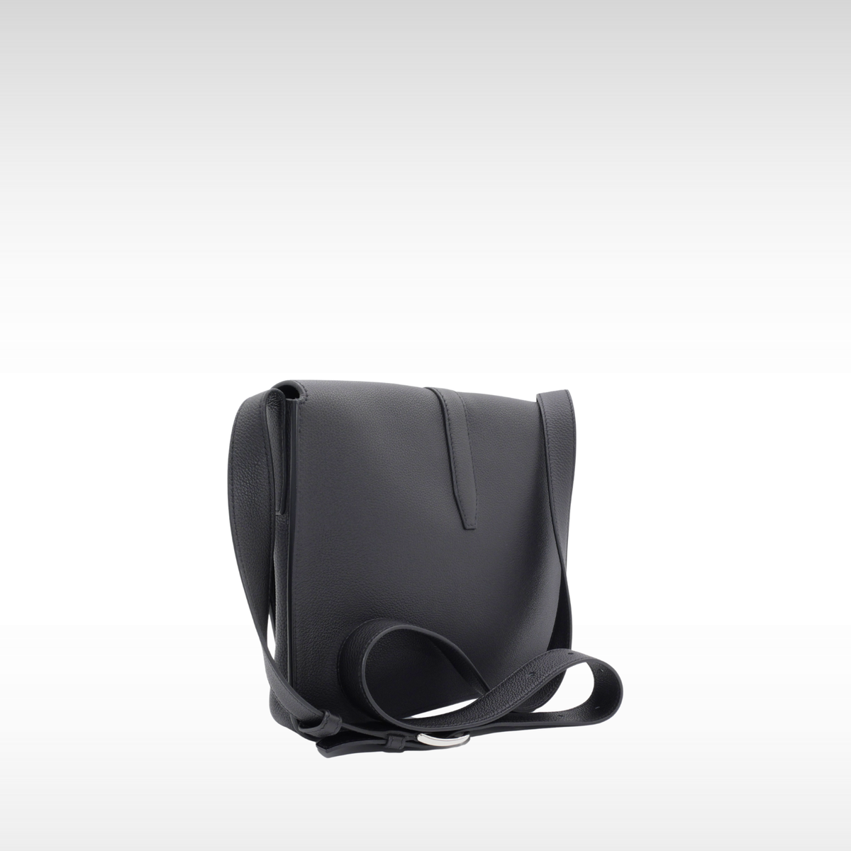 Steve Light Junior Togo Black Crossbody Bag