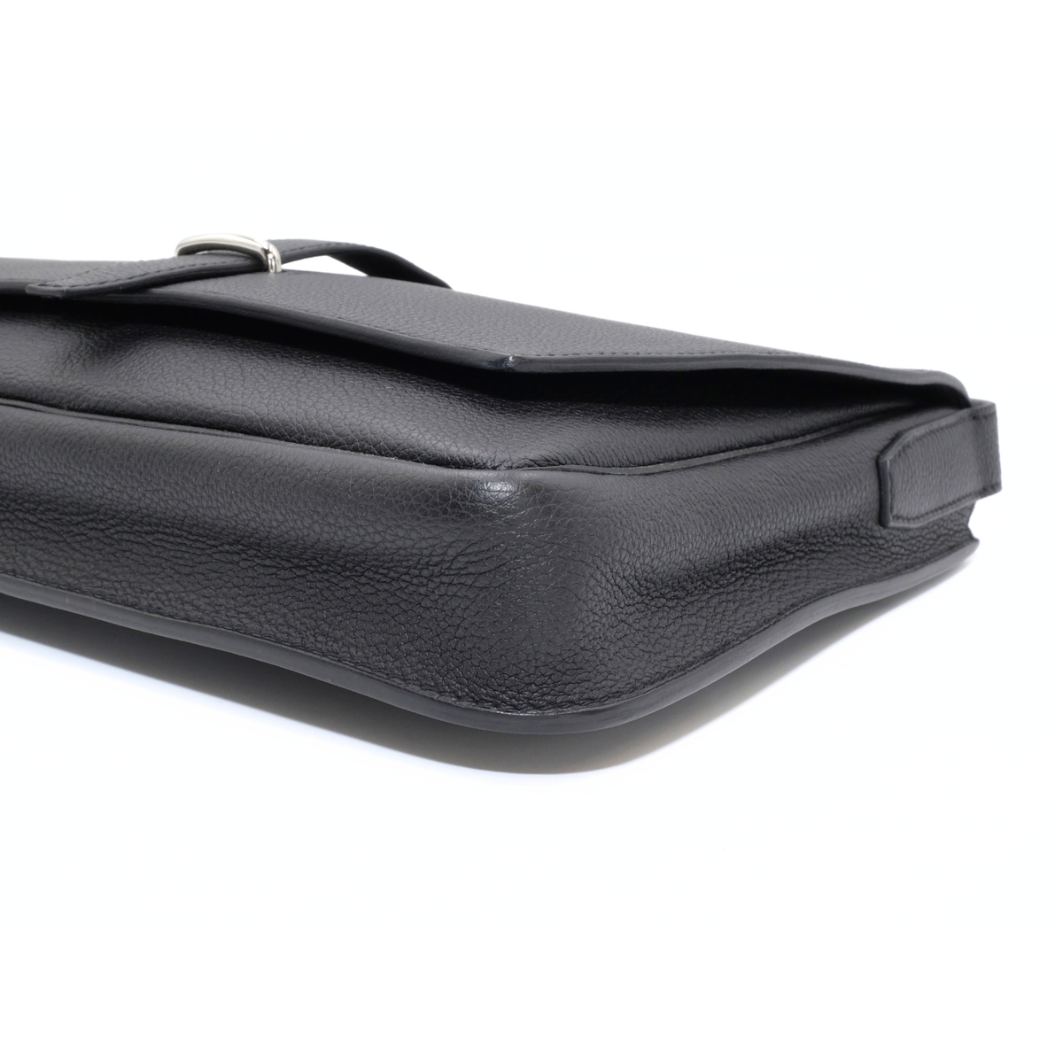 Steve Light Junior Togo Black Crossbody Bag