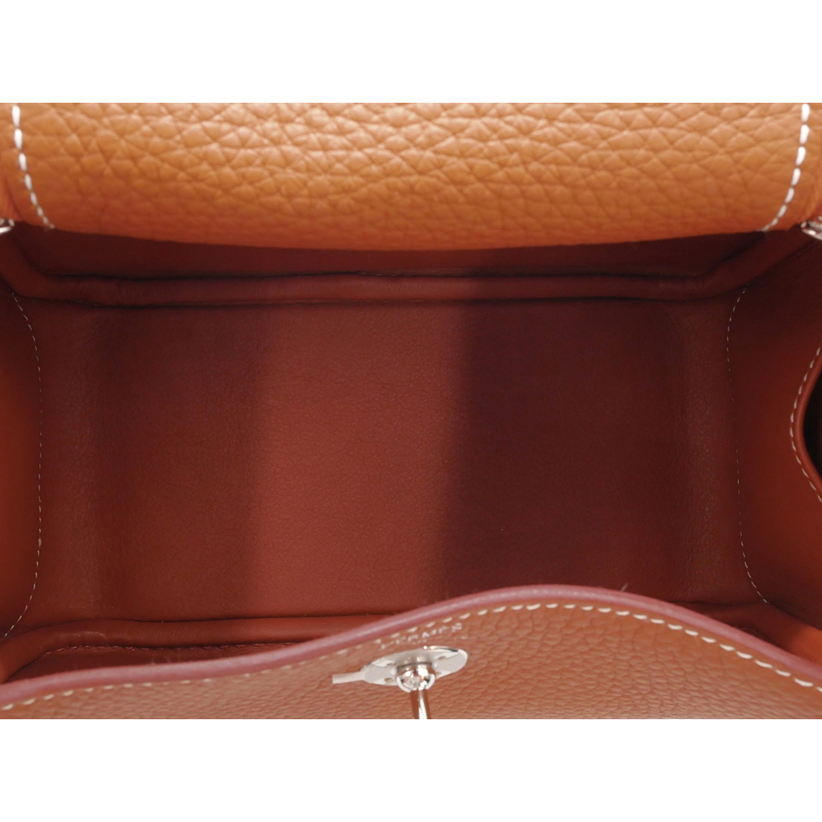 Lindy 2 Mini Taurillon Clemence Gold Shoulder Bag