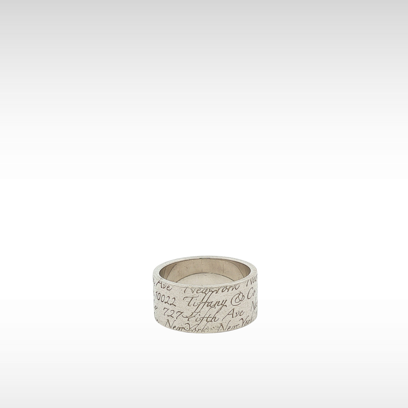 Notes Silver Ring 59/8.75