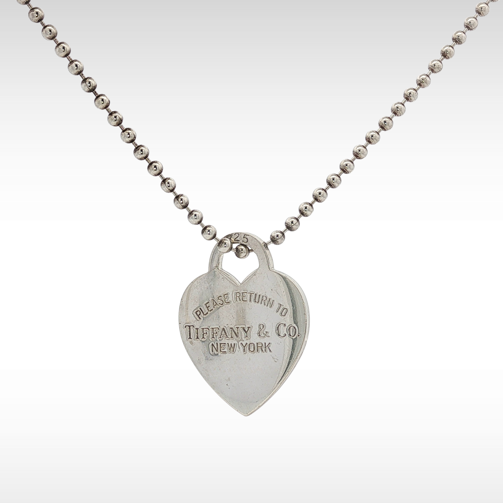 Return to Tiffany Silver Necklace