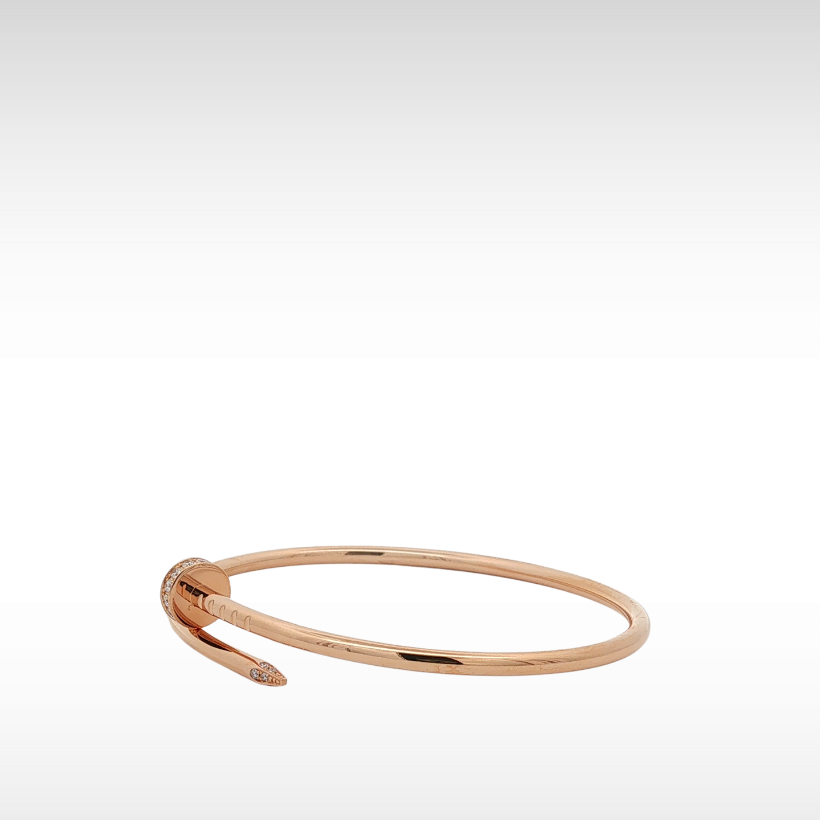 Juste Un Clou Small Bracelet Rose Gold 16