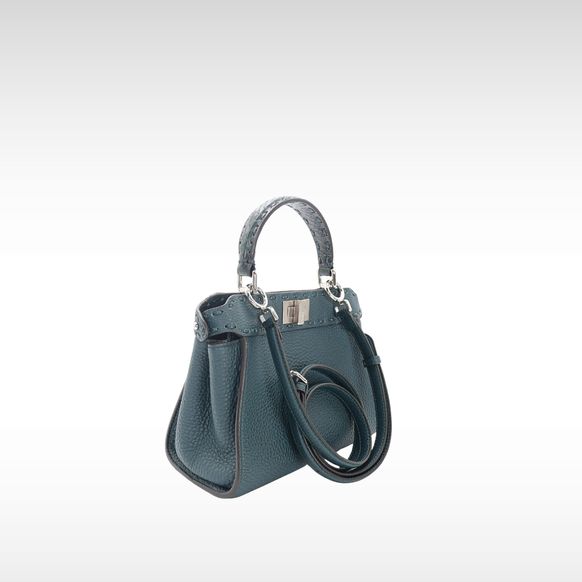 Peekaboo Mini Selleria Calf Handbag