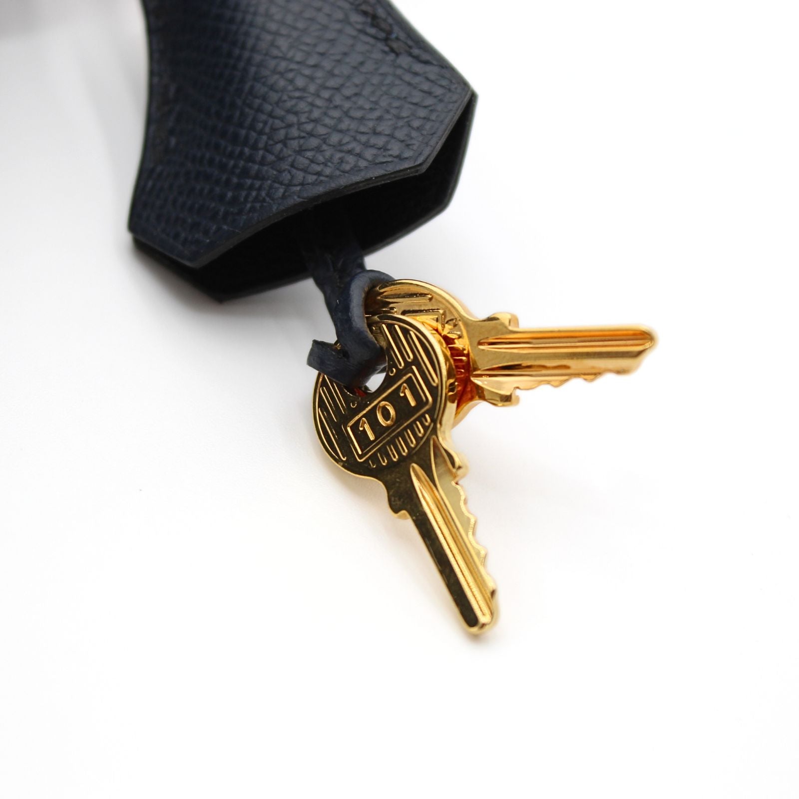 Kelly 28 Epsom Blue Indigo