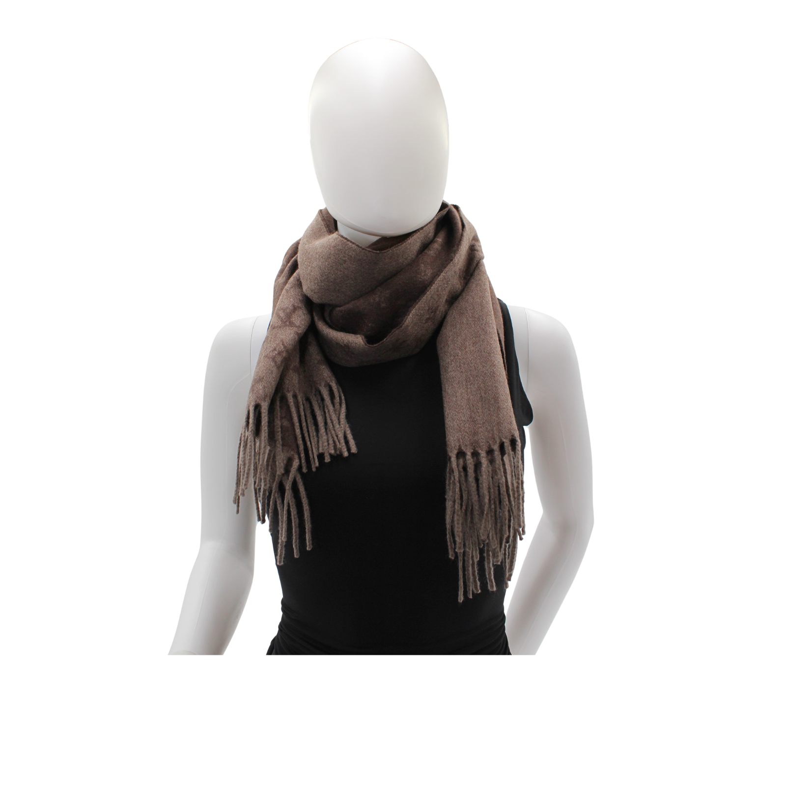 Gradient Monogram Noisette Scarf