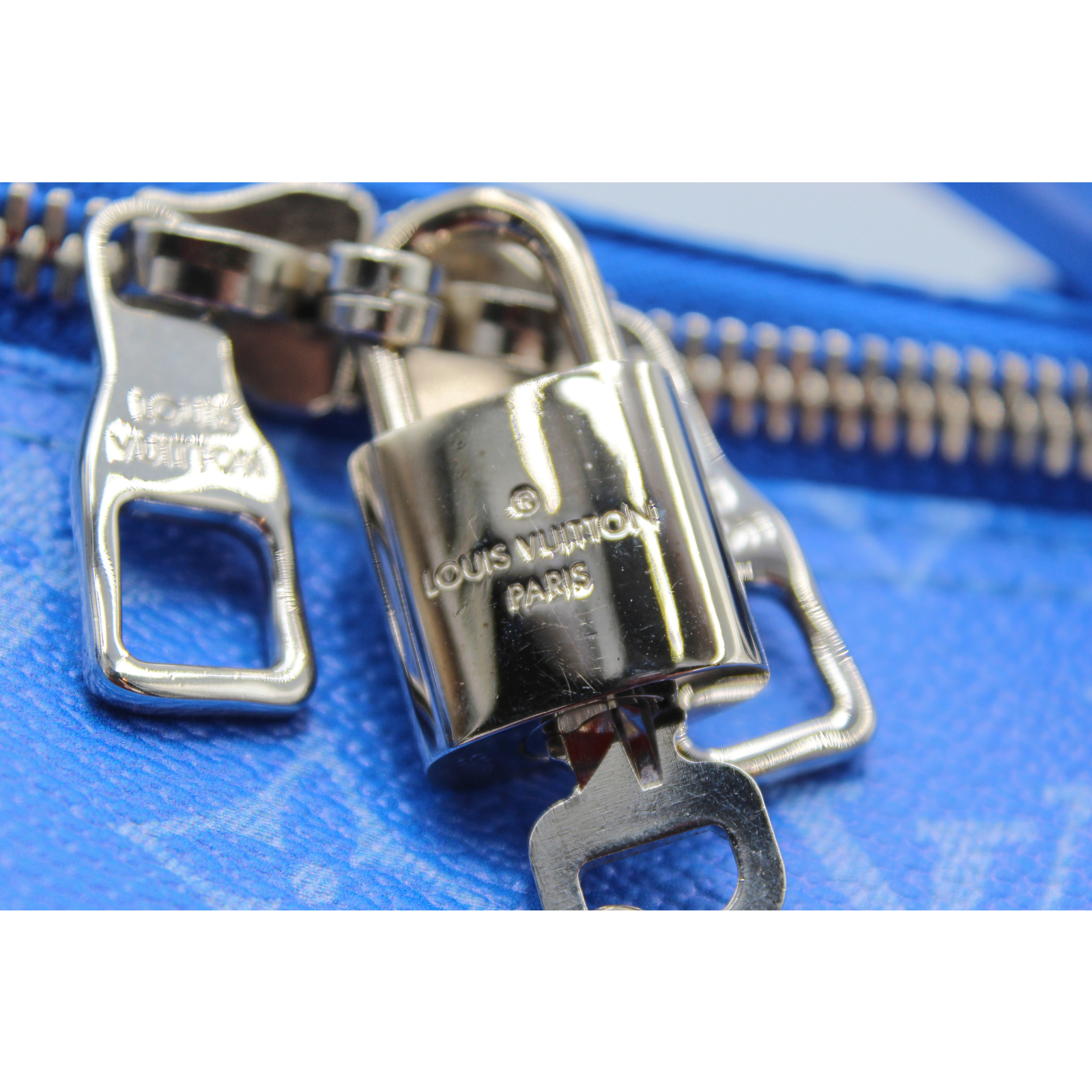 Keepall Bandouliere 50 Monogram Cloud Duffle Bag